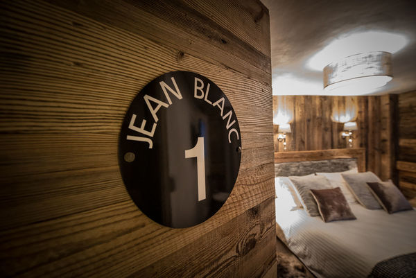 Chambre double Jean Blanc l'Etagne &agrave; Courchevel